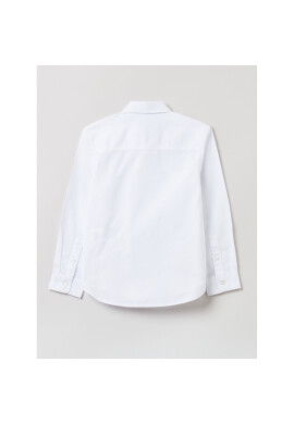 OVS Риза 1825459 Бял Regular Fit - Pepit.bg