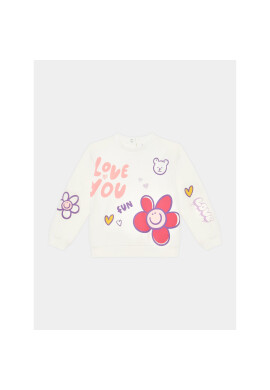 OVS Суитшърт 1827364 Бял Regular Fit - Pepit.bg