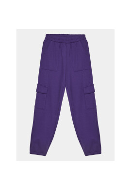 OVS Текстилни панталони 1898209 Виолетов Regular Fit - Pepit.bg