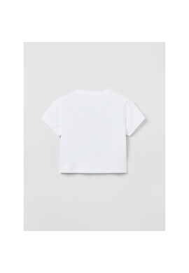 OVS Тишърт 1713161 Бял Regular Fit - Pepit.bg