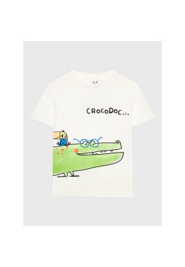 OVS Тишърт 1757331 Бял Regular Fit - Pepit.bg