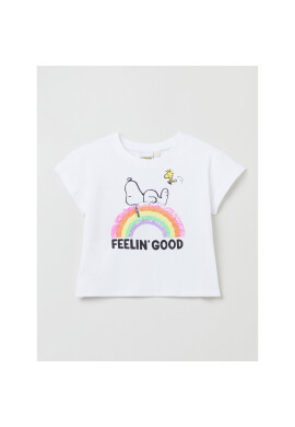 OVS Тишърт 1759667 Бял Regular Fit - Pepit.bg