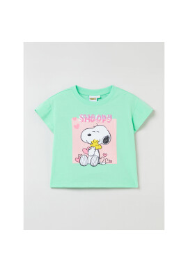 OVS Тишърт 1759674 Зелен Regular Fit - Pepit.bg