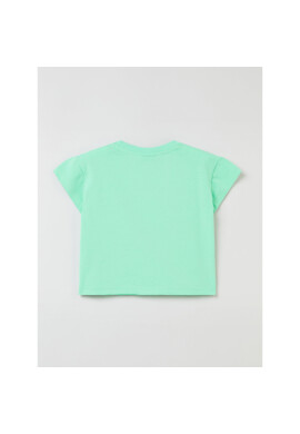OVS Тишърт 1759674 Зелен Regular Fit - Pepit.bg