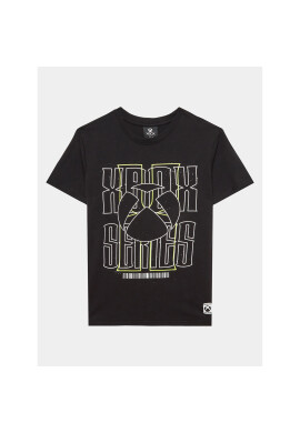 OVS Тишърт 1760187 Черен Regular Fit - Pepit.bg