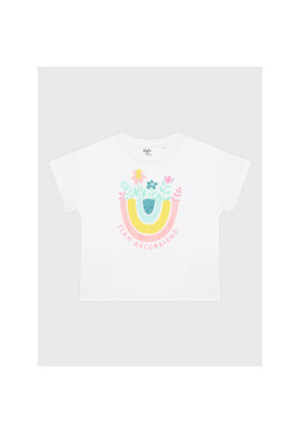 OVS Тишърт 1764473 Бял Regular Fit - Pepit.bg