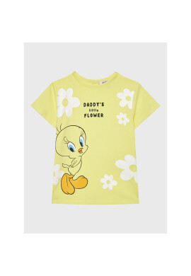 OVS Тишърт 1766919 Жълт Regular Fit - Pepit.bg