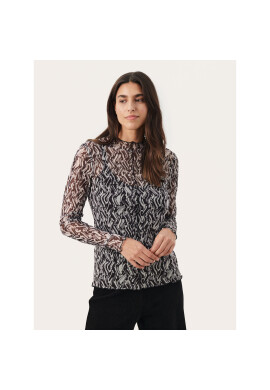 Part Two Блуза Denisa 30308185 Черен Slim Fit - Pepit.bg
