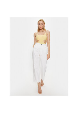 Patrizia Pepe Дънки 2P1535/D045-W146 Бял Regular Fit - Pepit.bg