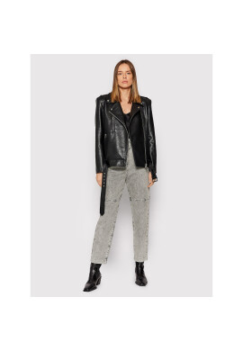 Patrizia Pepe Яке от имитация на кожа 8O0009/E001-K103 Черен Oversize - Pepit.bg