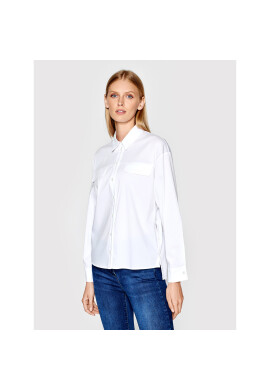 Patrizia Pepe Риза 8C0549/A23-W103 Бял Regular Fit - Pepit.bg