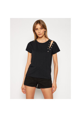 Patrizia Pepe Тишърт 2M4088/A9B3-K103 Черен Regular Fit - Pepit.bg