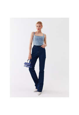 Patrizia Pepe топ 2C1470/D043-C960 Син Slim Fit - Pepit.bg