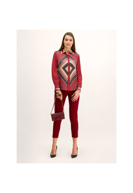 Pennyblack Риза Emanuela 21140519 Червен Regular Fit - Pepit.bg