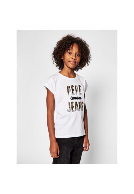 Pepe Jeans Блуза Blond PG502679 Бял Regular Fit - Pepit.bg