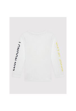 Pepe Jeans Блуза Camilo PB503354 Бял Regular Fit - Pepit.bg