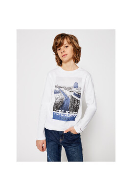 Pepe Jeans Блуза Chandler PB502903 Бял Regular Fit - Pepit.bg