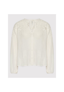 Pepe Jeans Блуза Kayla PL304222 Бял Relaxed Fit - Pepit.bg