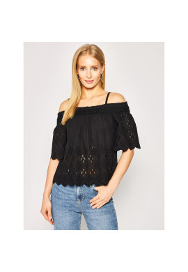 Pepe Jeans Блуза Luna PL303696 Черен Regular Fit - Pepit.bg
