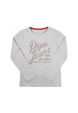 Pepe Jeans Блуза Madeline PG502283 Сив Regular Fit - Pepit.bg