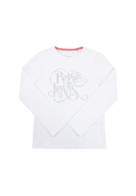 Pepe Jeans Блуза Makeba PG502287 Бял Regular Fit - Pepit.bg