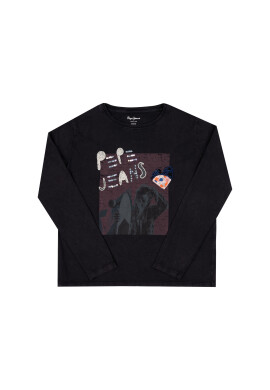 Pepe Jeans Блуза Malay PG502288 Черен Regular Fit - Pepit.bg