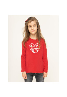 Pepe Jeans Блуза Maxwell PG502300 Червен Regular Fit - Pepit.bg