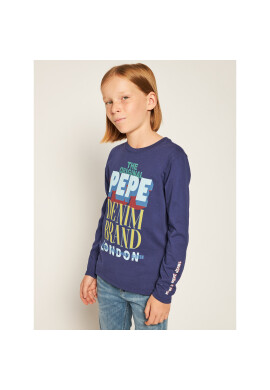 Pepe Jeans Блуза Nate PB502913 Тъмносин Regular Fit - Pepit.bg