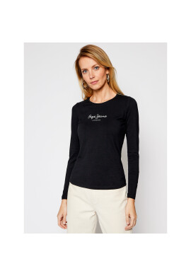 Pepe Jeans Блуза New Virginia PL502755 Черен Slim Fit - Pepit.bg
