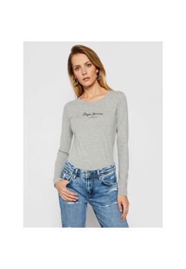 Pepe Jeans Блуза New Virginia PL502755 Сив Slim Fit - Pepit.bg