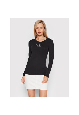 Pepe Jeans Блуза New Virginia PL505203 Черен Slim Fit - Pepit.bg