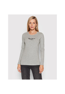 Pepe Jeans Блуза New Virginia PL505203 Сив Slim Fit - Pepit.bg