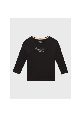 Pepe Jeans Блуза Nuria PG502319 Черен Regular Fit - Pepit.bg