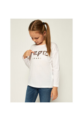 Pepe Jeans Блуза PG502204 Бял Regular Fit - Pepit.bg
