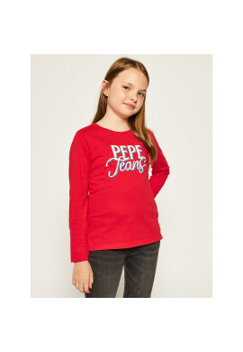 Pepe Jeans Блуза Serena PG502541 Червен Regular Fit - Pepit.bg