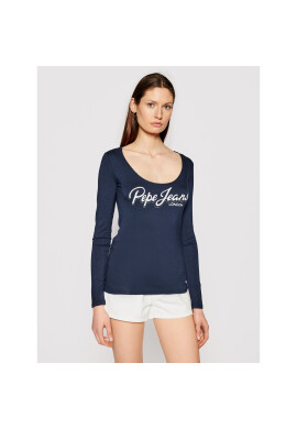 Pepe Jeans Блуза Sue PL504710 Тъмносин Regular Fit - Pepit.bg