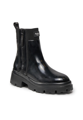 Pepe Jeans Боти Zip Boots PLS50479 Черен - Pepit.bg