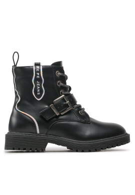 Pepe Jeans Ботуши Hatton Laces PGS50186 Черен - Pepit.bg