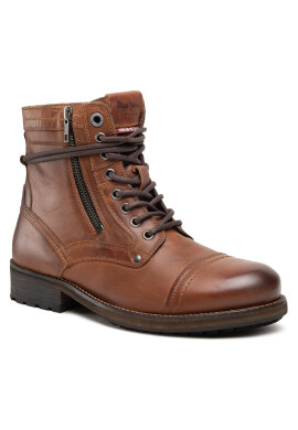 Pepe Jeans Ботуши Melting High PMS50206 Кафяв - Pepit.bg
