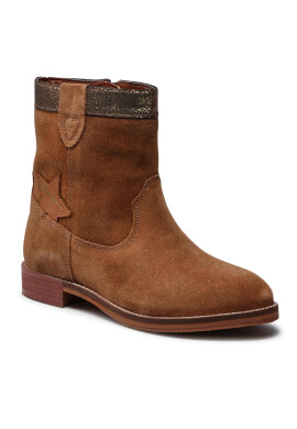 Pepe Jeans Ботуши Mika Basic PGS50172 Кафяв - Pepit.bg