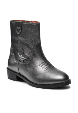 Pepe Jeans Ботуши Western Metal PGS50175 Сив - Pepit.bg