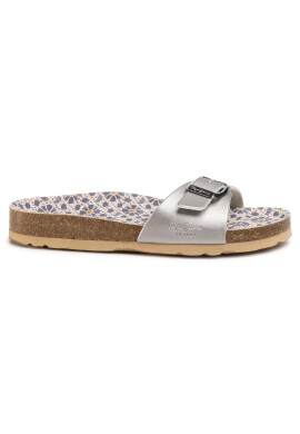 Pepe Jeans Чехли Bio Print PGS90151 Сребрист - Pepit.bg