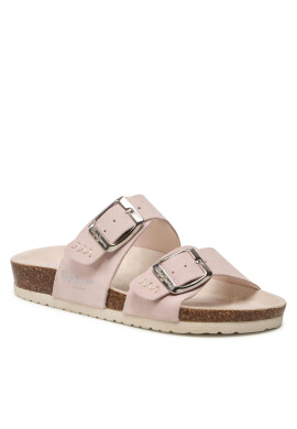 Pepe Jeans Чехли Oban Basic PLS90564 Бежов - Pepit.bg