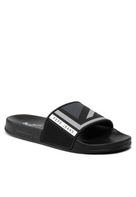 Pepe Jeans Чехли Slider Flag PMS70107 Черен - Pepit.bg