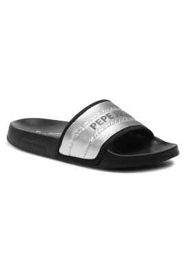 Pepe Jeans Чехли Slider Nyl PLS70102 Сребрист - Pepit.bg