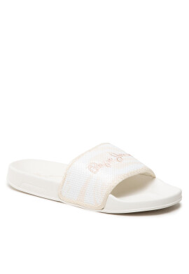 Pepe Jeans Чехли Slider Zebra PLS70106 Бял - Pepit.bg