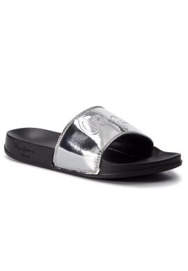 Pepe Jeans Чехли Flap Shine PLS70037 Сребрист - Pepit.bg