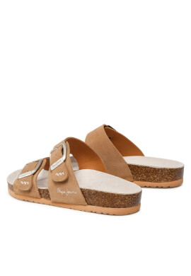 Pepe Jeans Чехли Oban Basic PLS90564 Кафяв - Pepit.bg