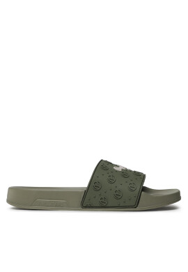 Pepe Jeans Чехли Slider Plain W PLS70126 Каки - Pepit.bg