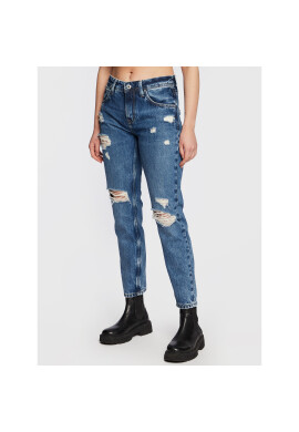 Pepe Jeans Дънки Violet PL204176 Син Mom Fit - Pepit.bg